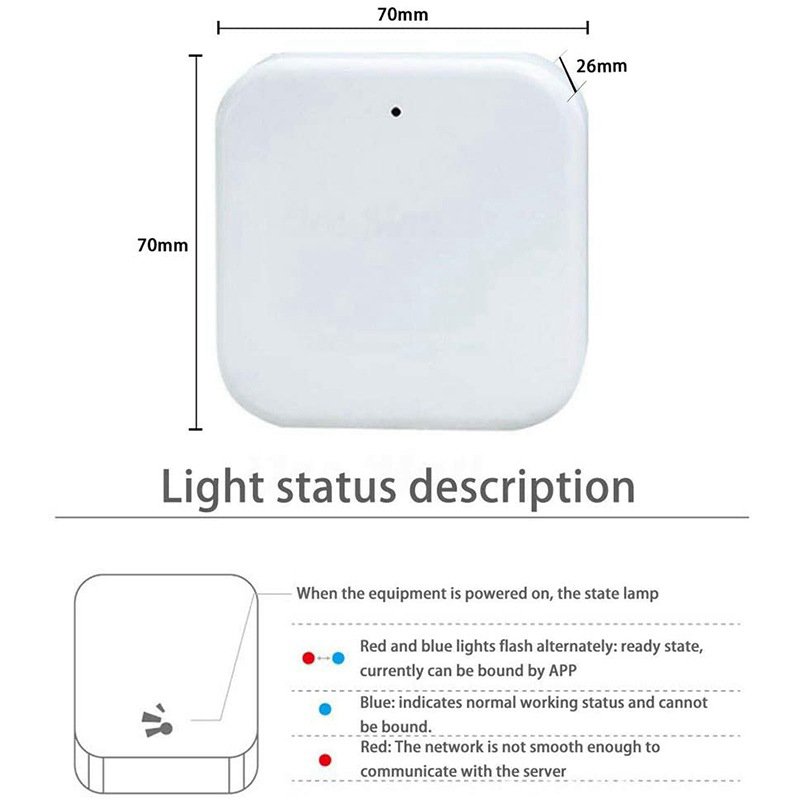 Bluetooth TTLOCK All Lock Intelligent Gateway G2 Wireless WIFI Remote Unlocking Mobile Phone A PP Management Gateway